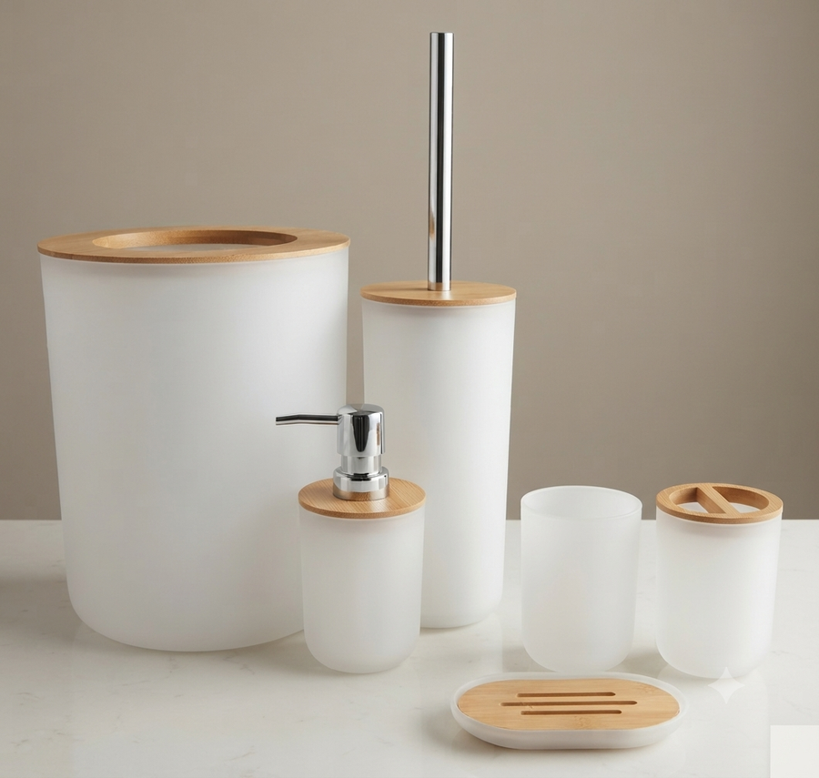 Set de accesorios de baño