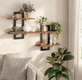 Repisa flotante doble