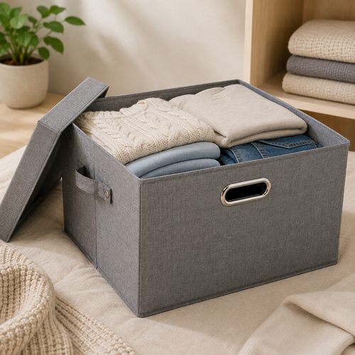 Caja plegable multiuso