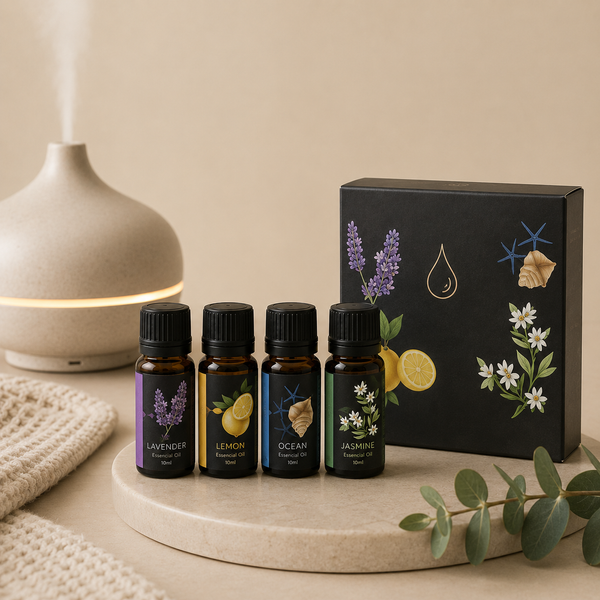 Set de 4 aceites esenciales