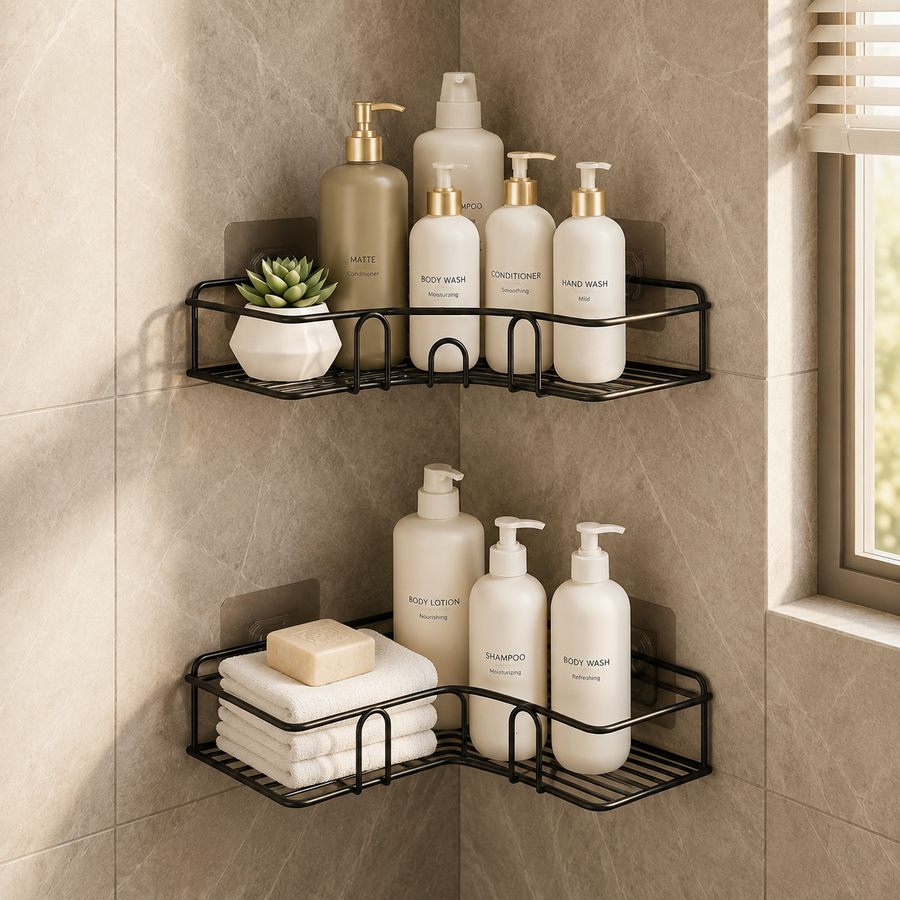 Set de repisas esquineras