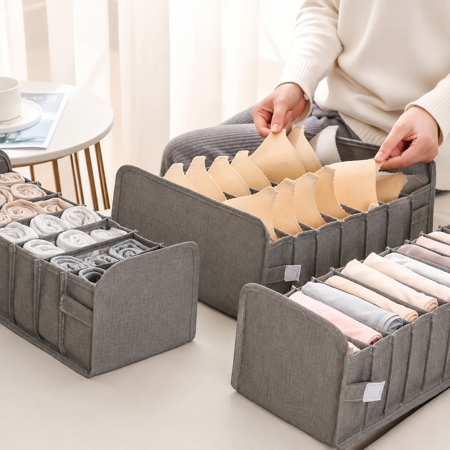 Set organizador de ropa interior (x3)